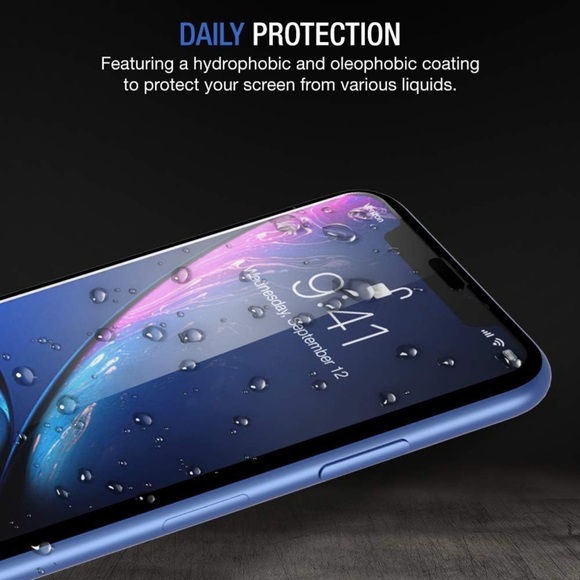 iPhone X/XS screen protector 2 pack(2 screen protectors) - Picture 4 of 6